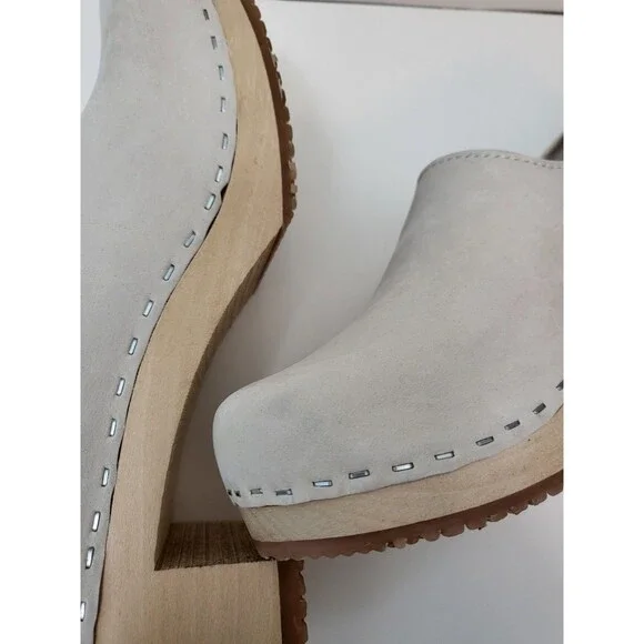 Stylish Cream Mules for Women - Picture 7 of 10
